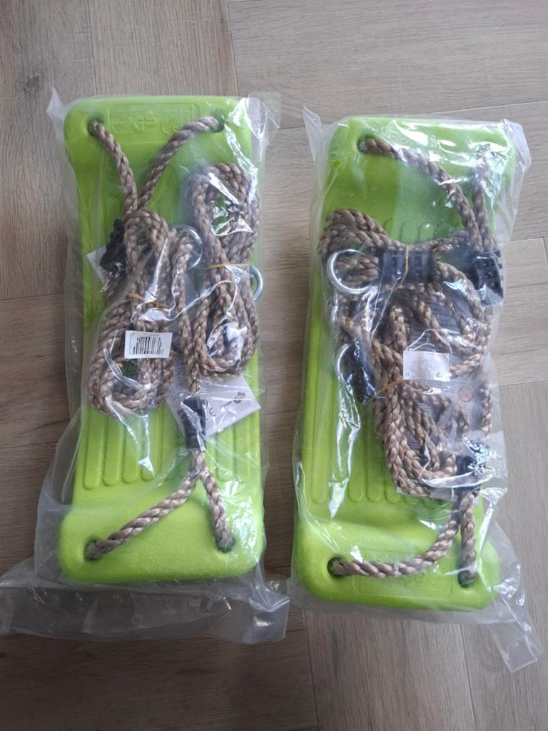 2 nieuwe schommels schommelzitjes, Ophalen of Verzenden, Nieuw