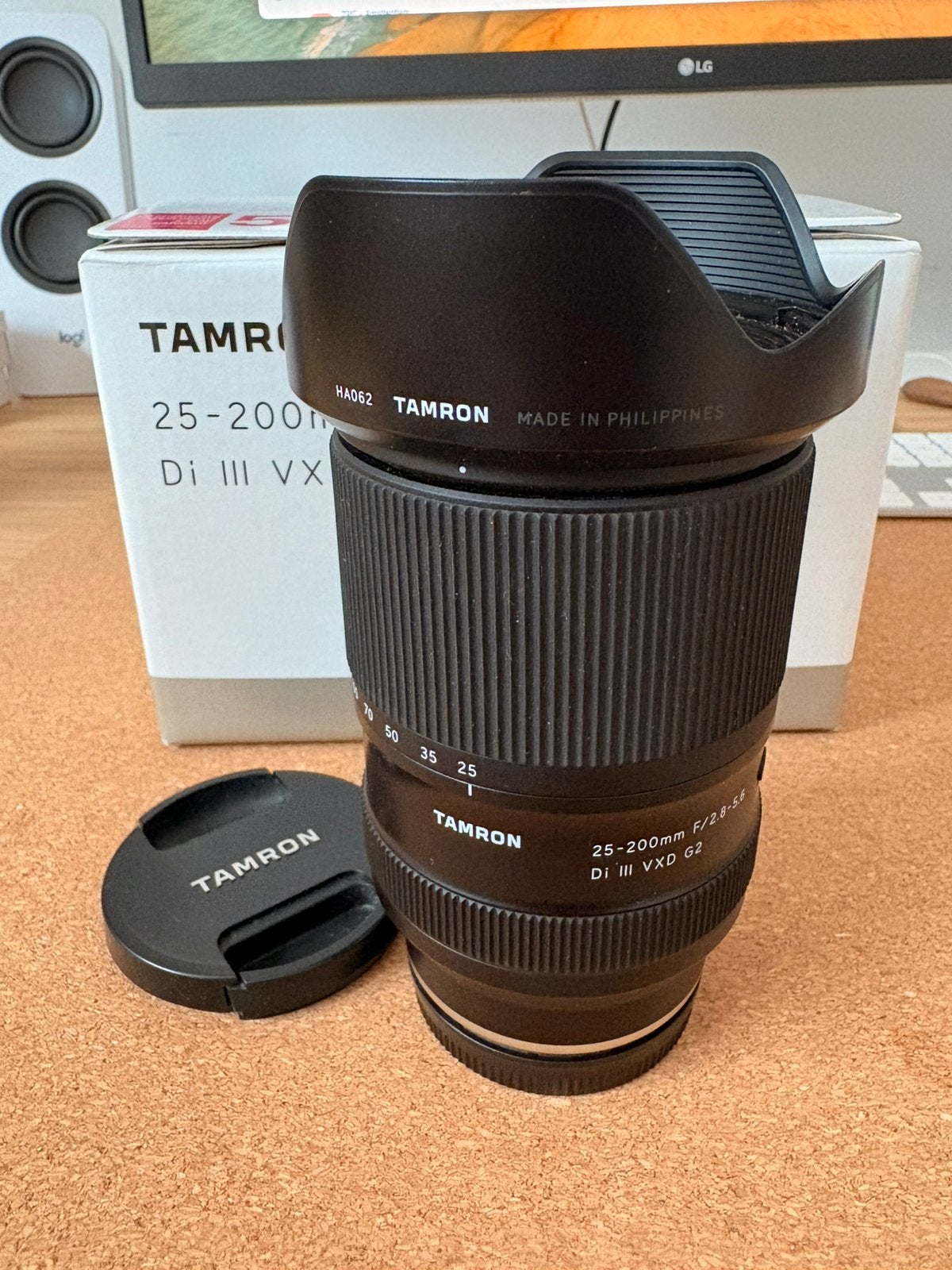Tamron 25-200mm f/2.8-5.6 Di III VXD G2 Sony E-mount, Sony E-mount, Zo goed als nieuw, Tamron, Zoom