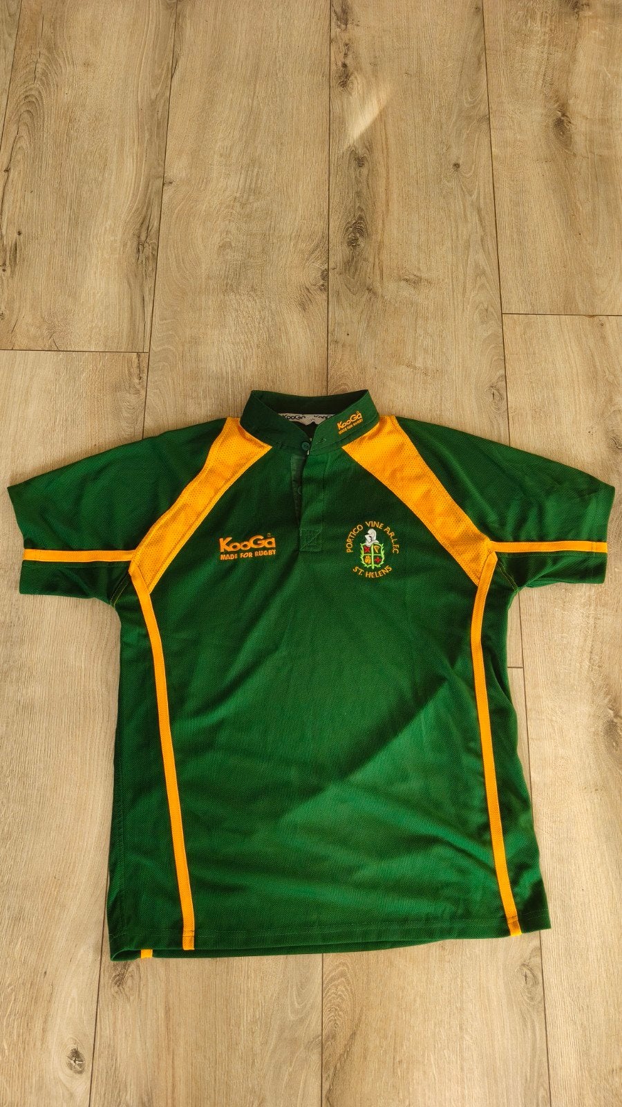 Mooi origineel Kooga rugby shirt Zuid Afrika maat L., Ophalen of Verzenden, Zo goed als nieuw, Kleding