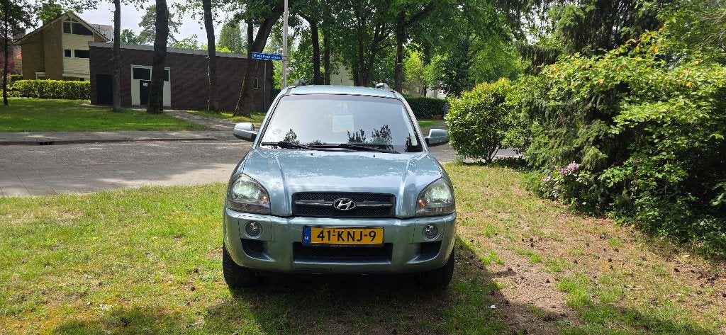 Hyundai Tucson 2.0 I 2WD 2010 Grijs, Auto's, Hyundai, Bedrijf, Tucson, ABS, Airbags, Alarm, Climate control, Cruise Control, Elektrische ramen
