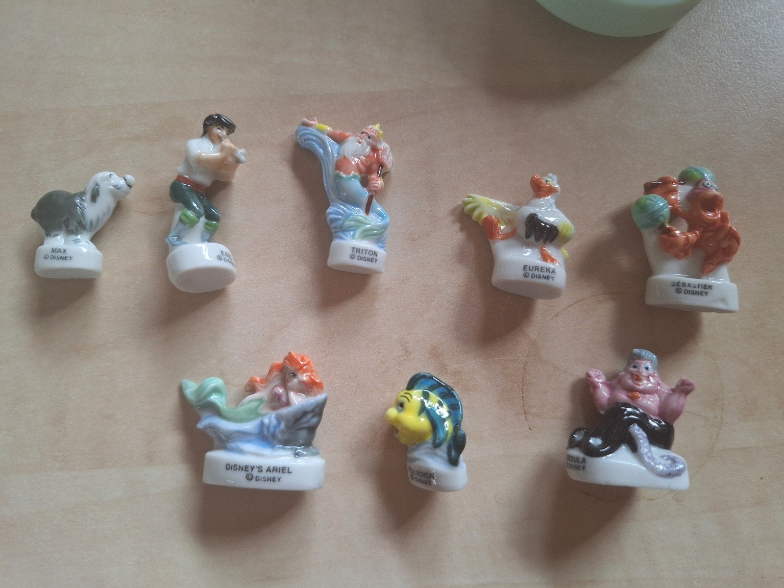 Feves set beeldjes van Disney De kleine Zeemeermin, Ophalen of Verzenden, Zo goed als nieuw
