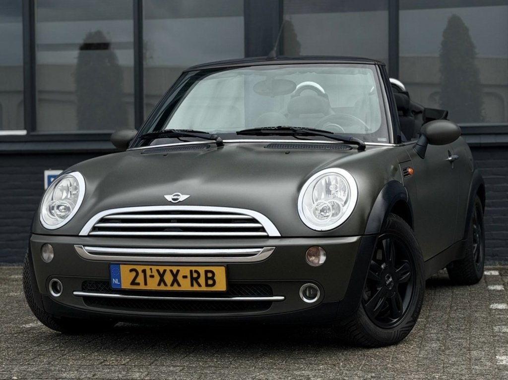 MINI Cabrio 1.6 Cooper Pepper |Cabrio |Airco |Uniek |Stuurbk, Auto's, Voorwielaandrijving, Gebruikt, 4 cilinders, Cabriolet