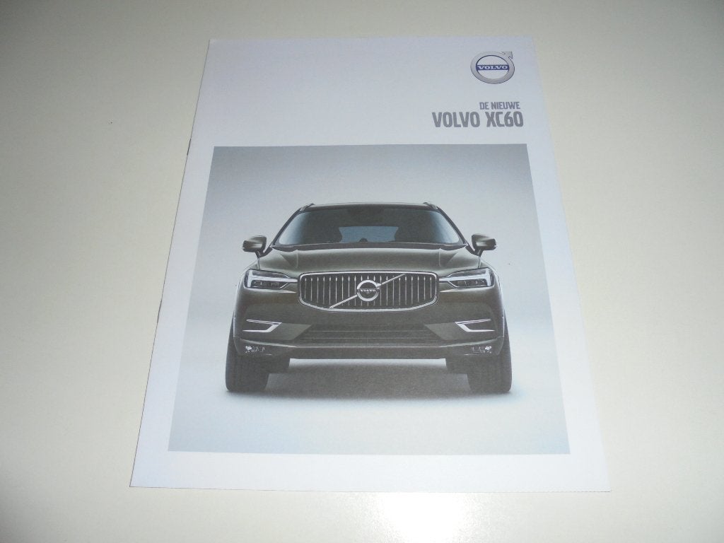 previewbrochure nieuwe Volvo XC60  2017, Boeken, Auto's | Folders en Tijdschriften, Ophalen of Verzenden, Nieuw, Volvo