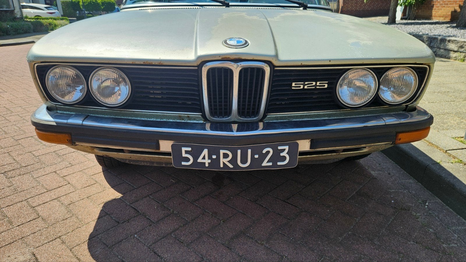 BMW e12 525 1977 Groen met LPG geen apk, laswerk., 2500 cc, Achterwielaandrijving, 157 pk, Origineel Nederlands