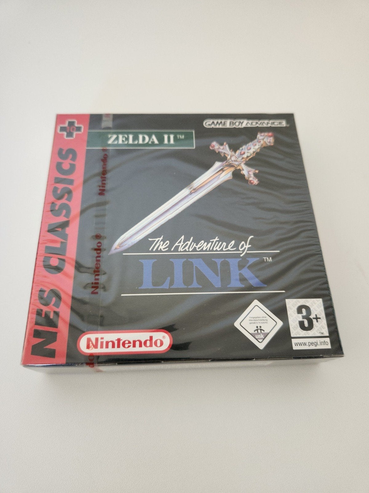 The Adventure of Link Zelda II Nes Classics CIB Red Stripe, Avontuur en Actie, 1 speler, Ophalen of Verzenden, Zo goed als nieuw