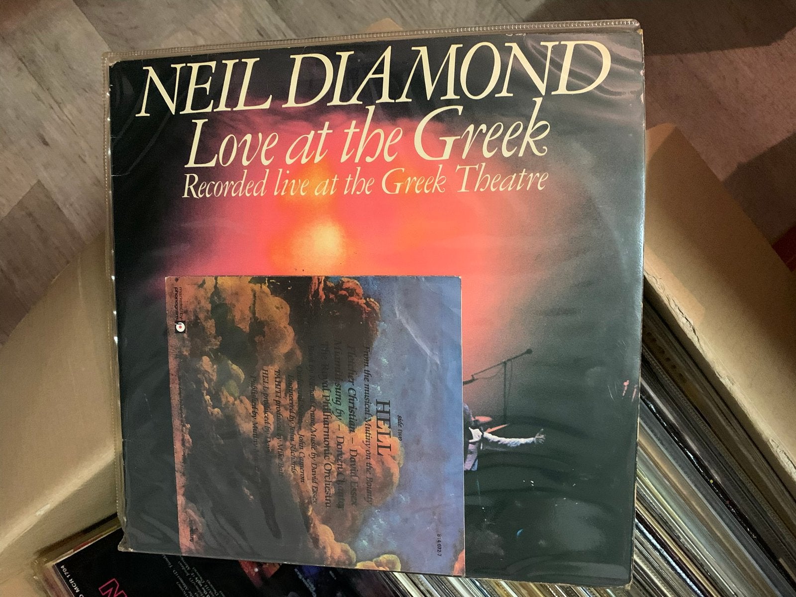 Neil Diamond love at the greek, Ophalen of Verzenden, Zo goed als nieuw