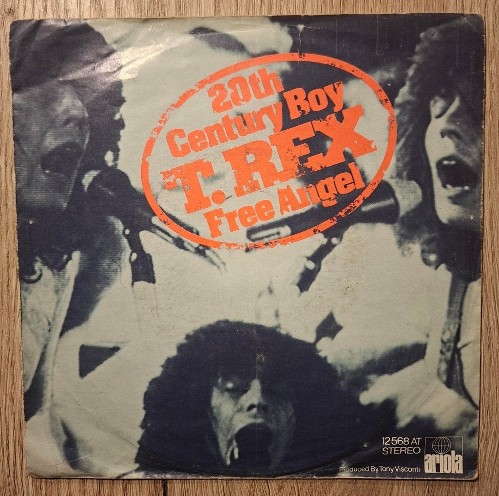 T Rex single 20th Century Boy Marc Bolan, Ophalen of Verzenden, Gebruikt, 7 inch, Pop