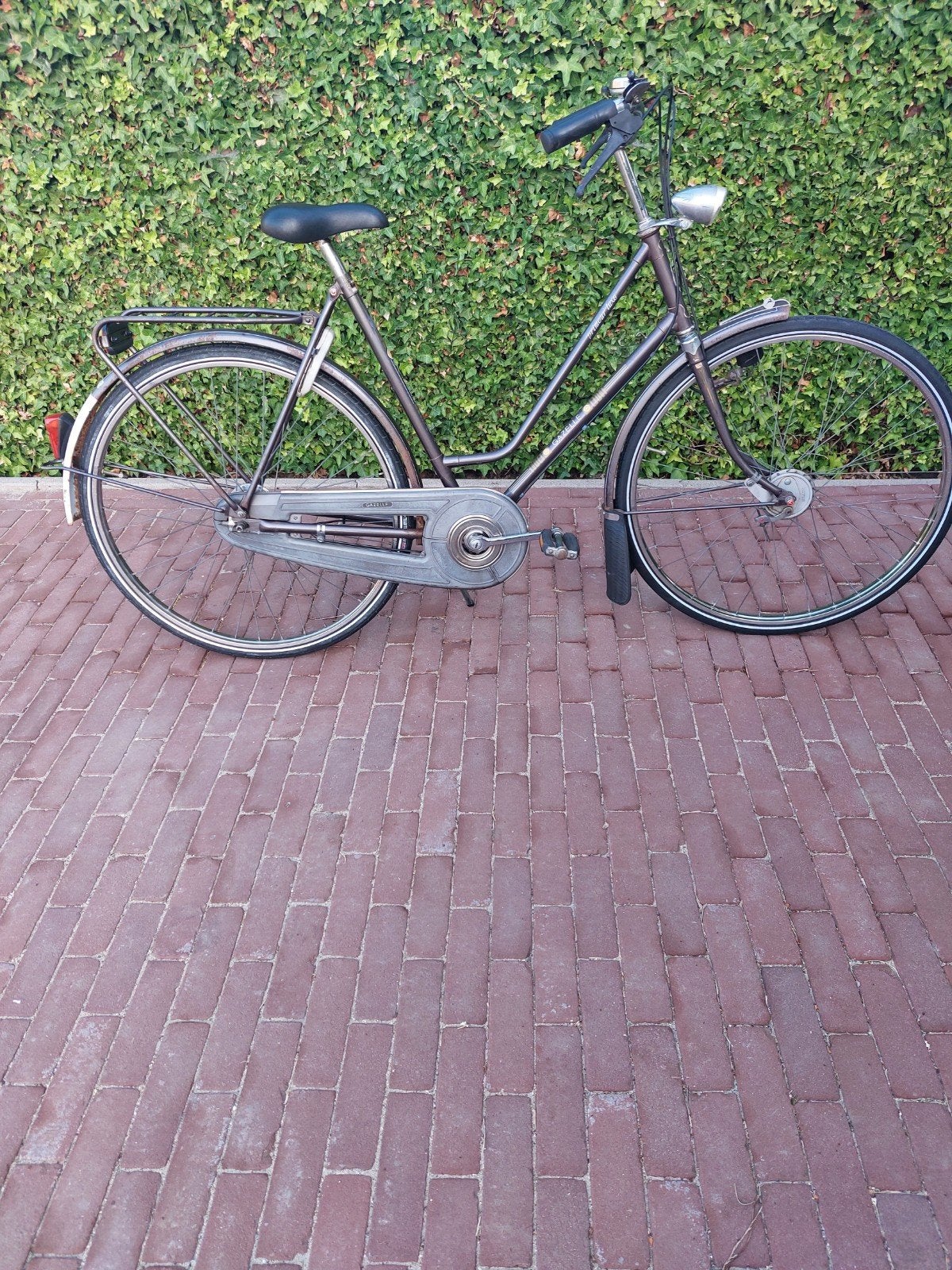 Gazelle Primeur Luxe 3 versnellingen, trommelremmen, 56 cm of meer, Ophalen, Gebruikt, Versnellingen
