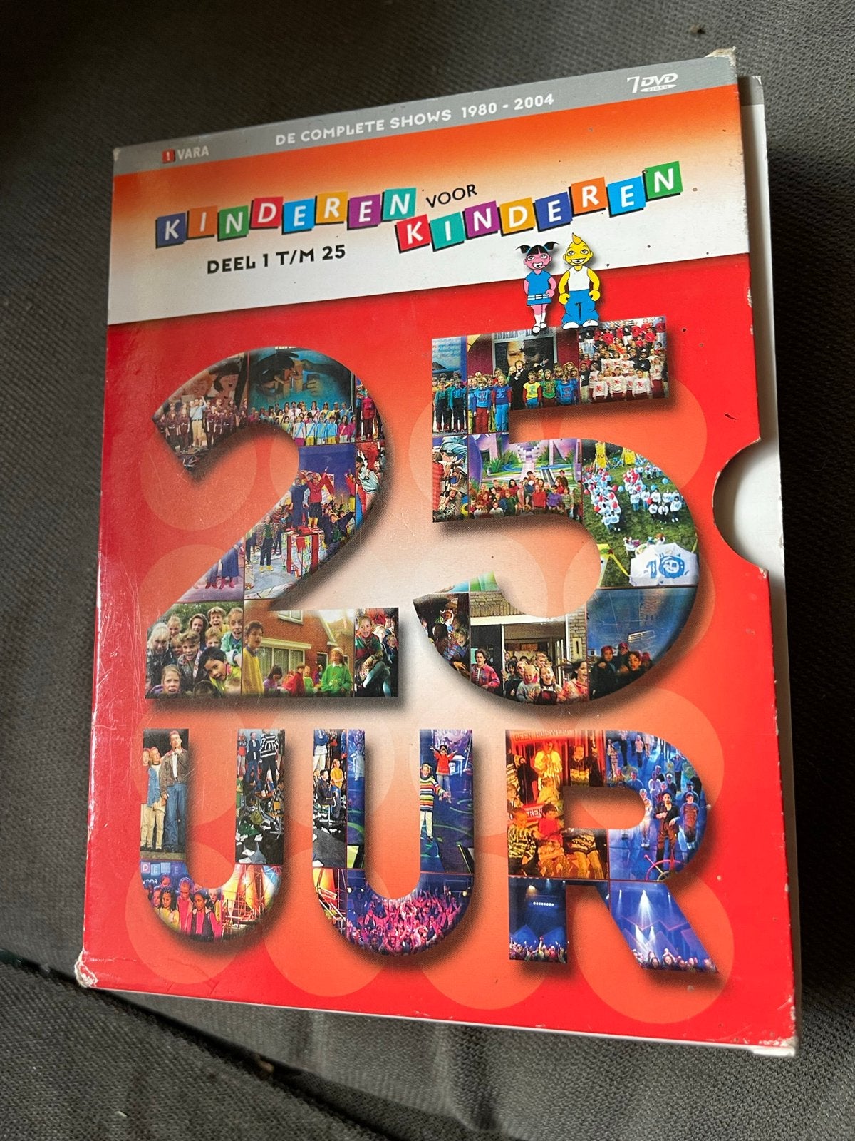 Kinderen voor Kinderen 25 Jaar DVD Box (Deel 1 t/m 25), Gebruikt, Verzamelbox, Alle leeftijden, Familie