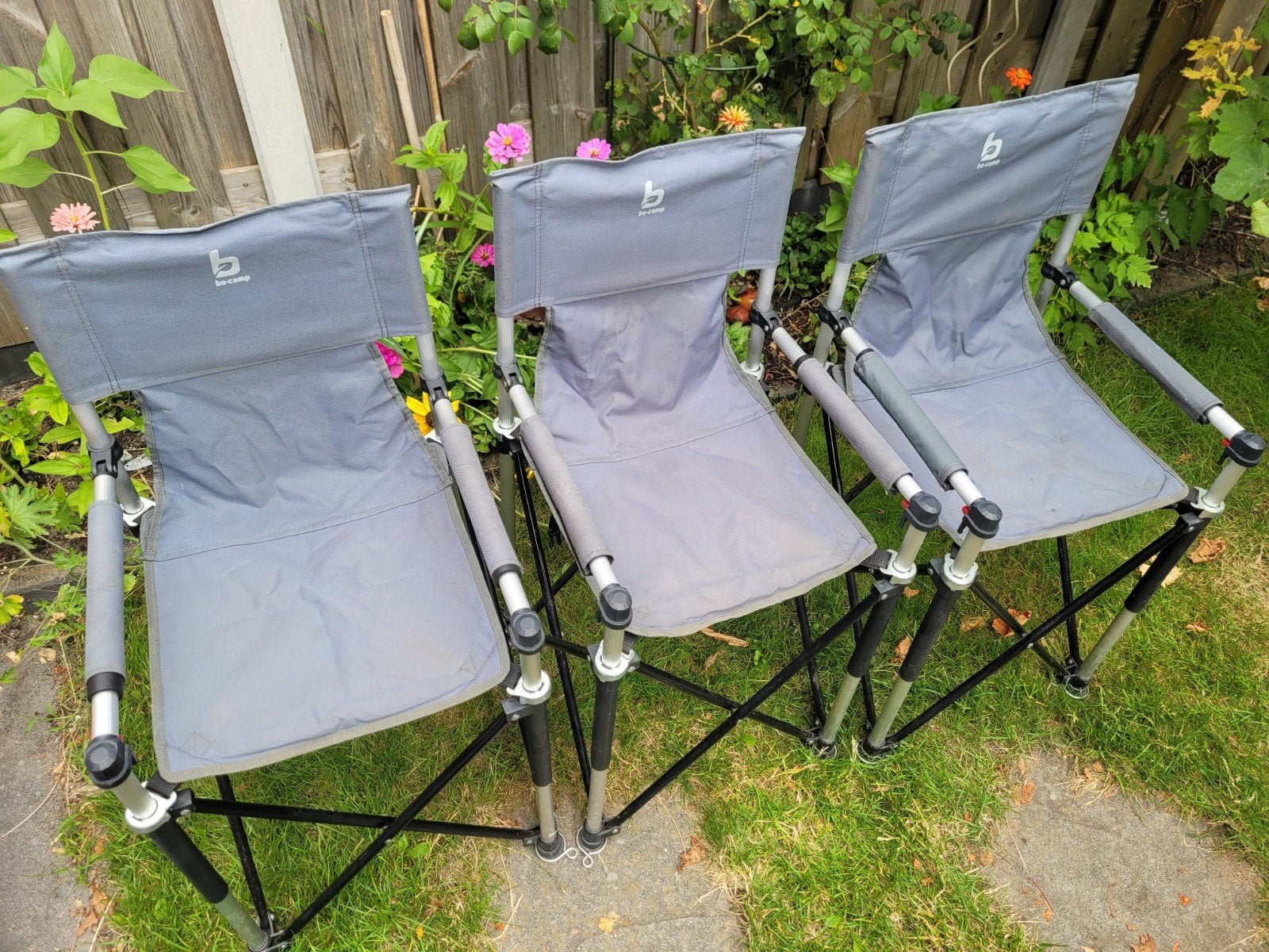 3x Opvouwbare kinder campingstoelen Bo-camp, Ophalen of Verzenden, Gebruikt, Campingstoel