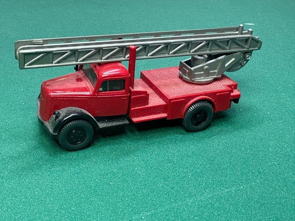 Wiking Opel Blitz brandweer IMG7045/6/7, Hobby en Vrije tijd, Modelauto's | 1:87, Ophalen of Verzenden, Gebruikt, Bus of Vrachtwagen