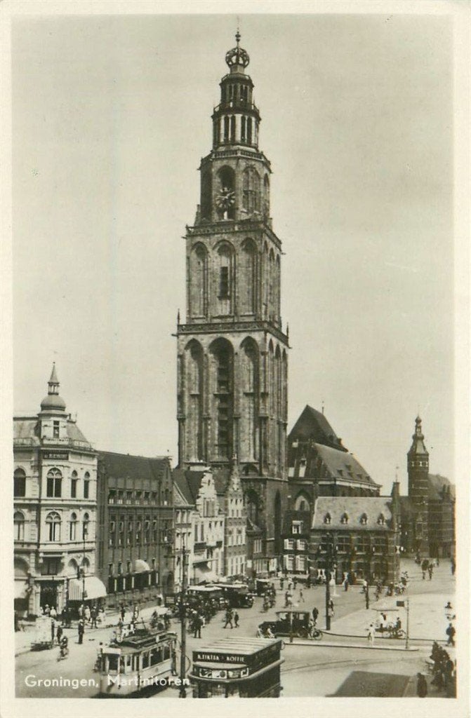 701-193-009 Groningen Martinitoren, Verzenden, Voor 1920, Groningen