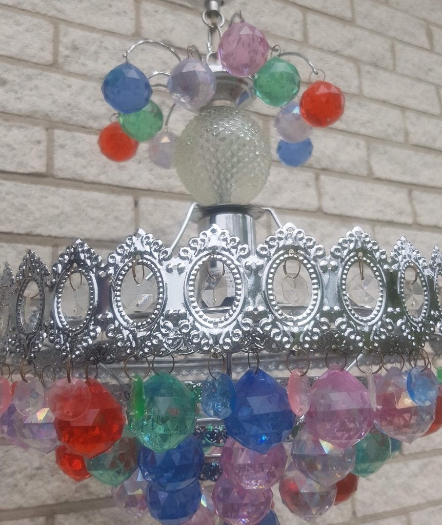 prinssenen lamp kroonluchter oriëntaals lamp hanglamp led, Ophalen of Verzenden, Zo goed als nieuw, Overige materialen, E27 (groot)