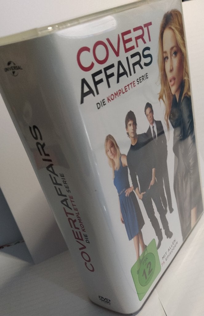 Covert Affairs-Compleet(DVD/ENGELS/DUITSE HOES/NL Ondertit.), Engels, Eerste persing, Verzenden, Nederlands