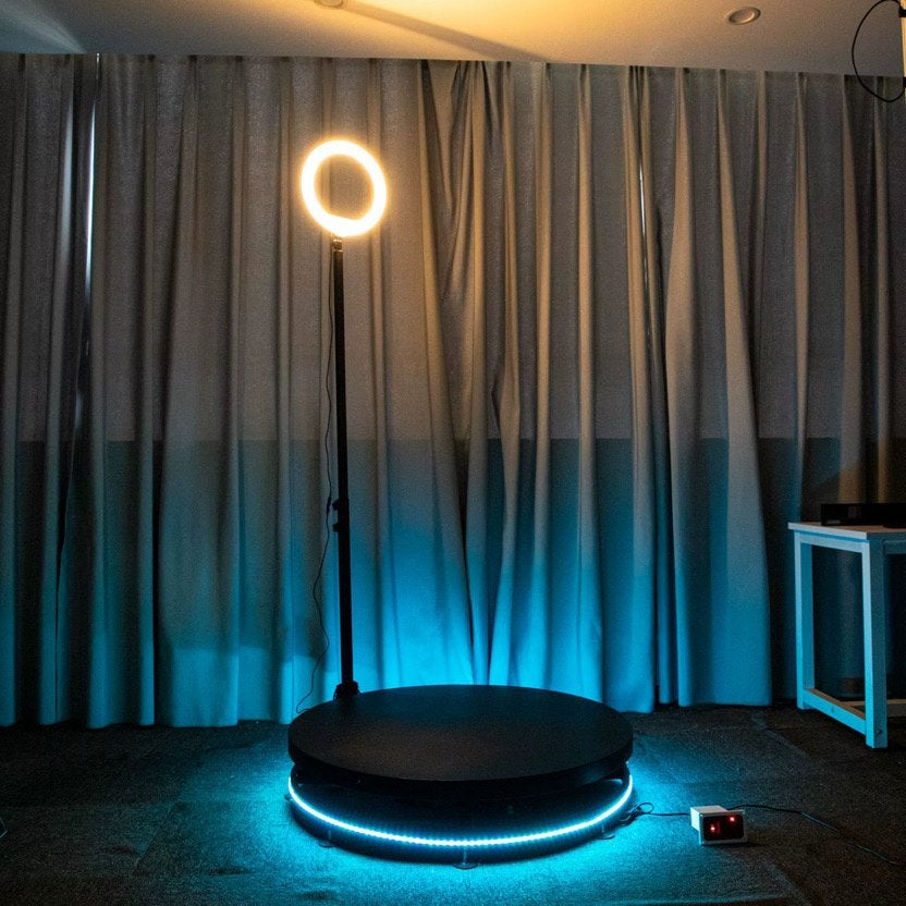 360 Photo Booth 100 cm – Splinternieuw & Compleet, Overige merken, Photobooth, Ophalen of Verzenden, Nieuw