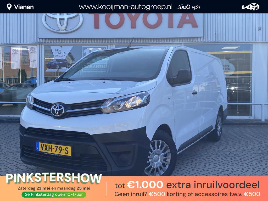 Toyota PROACE Worker 2.0 D-4D Cool Comfort Long, Auto's, Bestelauto's, Stof, Gebruikt, Euro 6, 4 cilinders