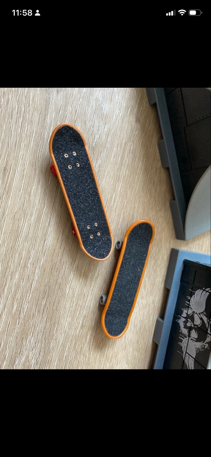 Tech Deck Fingerboard Set met Ramps, Sport en Fitness, Skateboarden, Ophalen of Verzenden, Zo goed als nieuw