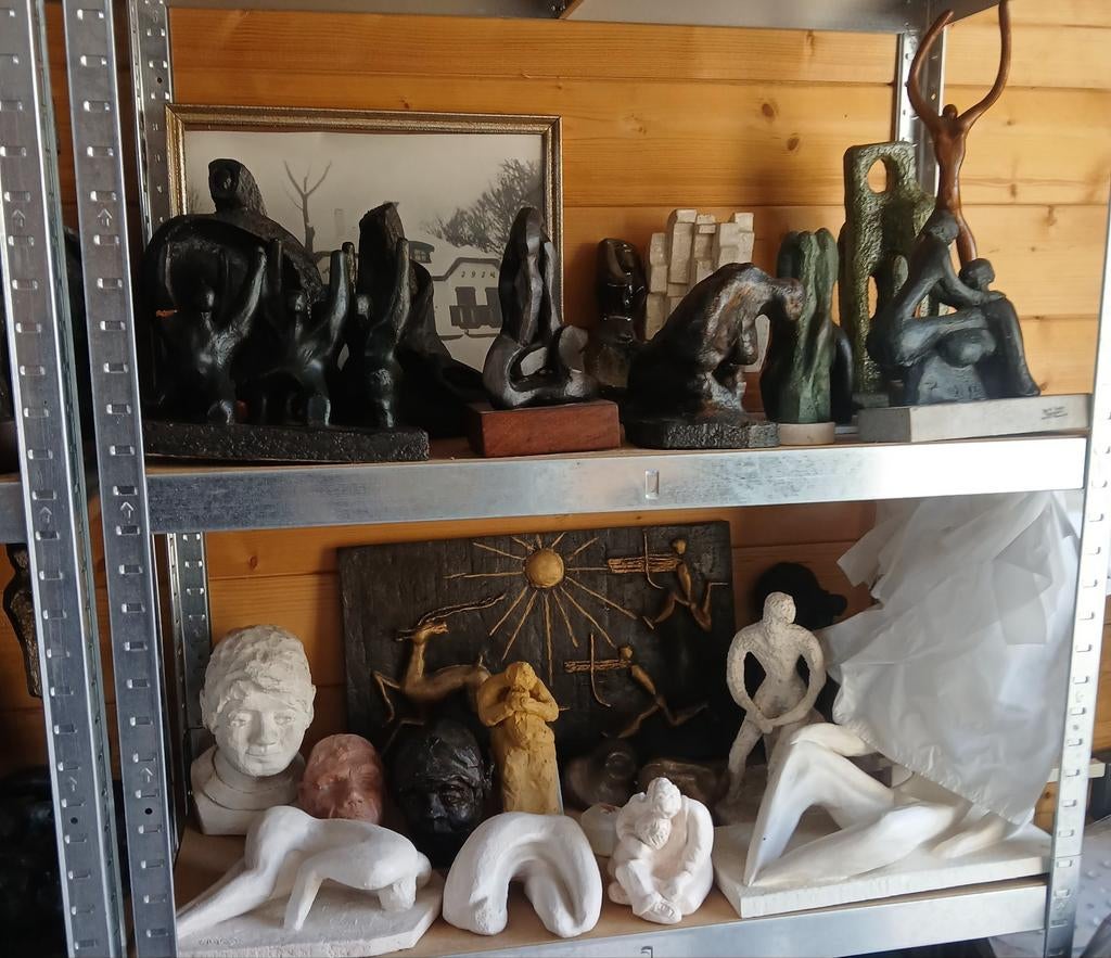 Uit erfenis,veel kunst, Antiek en Kunst, Antiek | Keramiek en Aardewerk, Verzenden