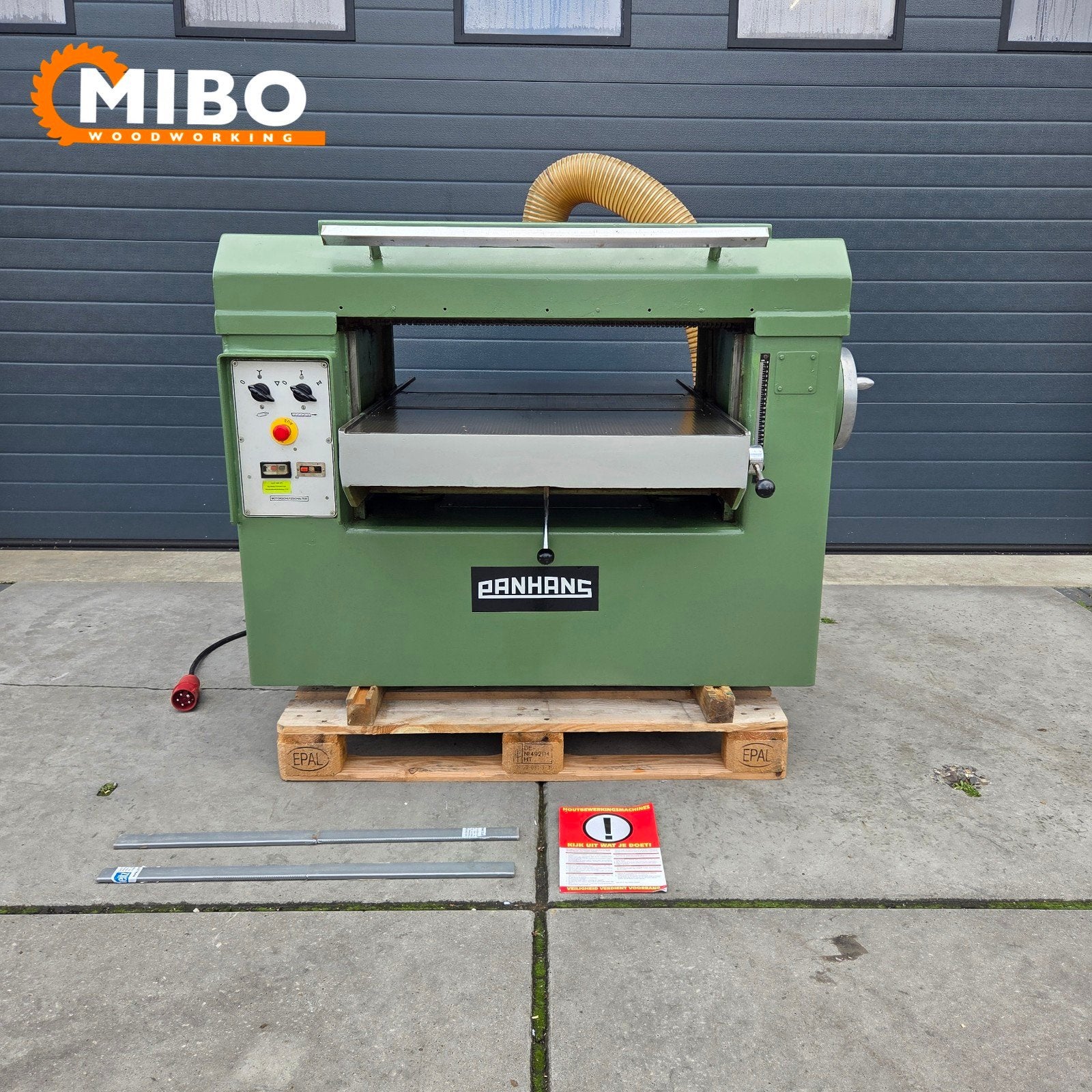 Panhans vandiktebank 810mm ** schaafbank 81cm vandikte, Ophalen of Verzenden, Zo goed als nieuw, Elektrisch