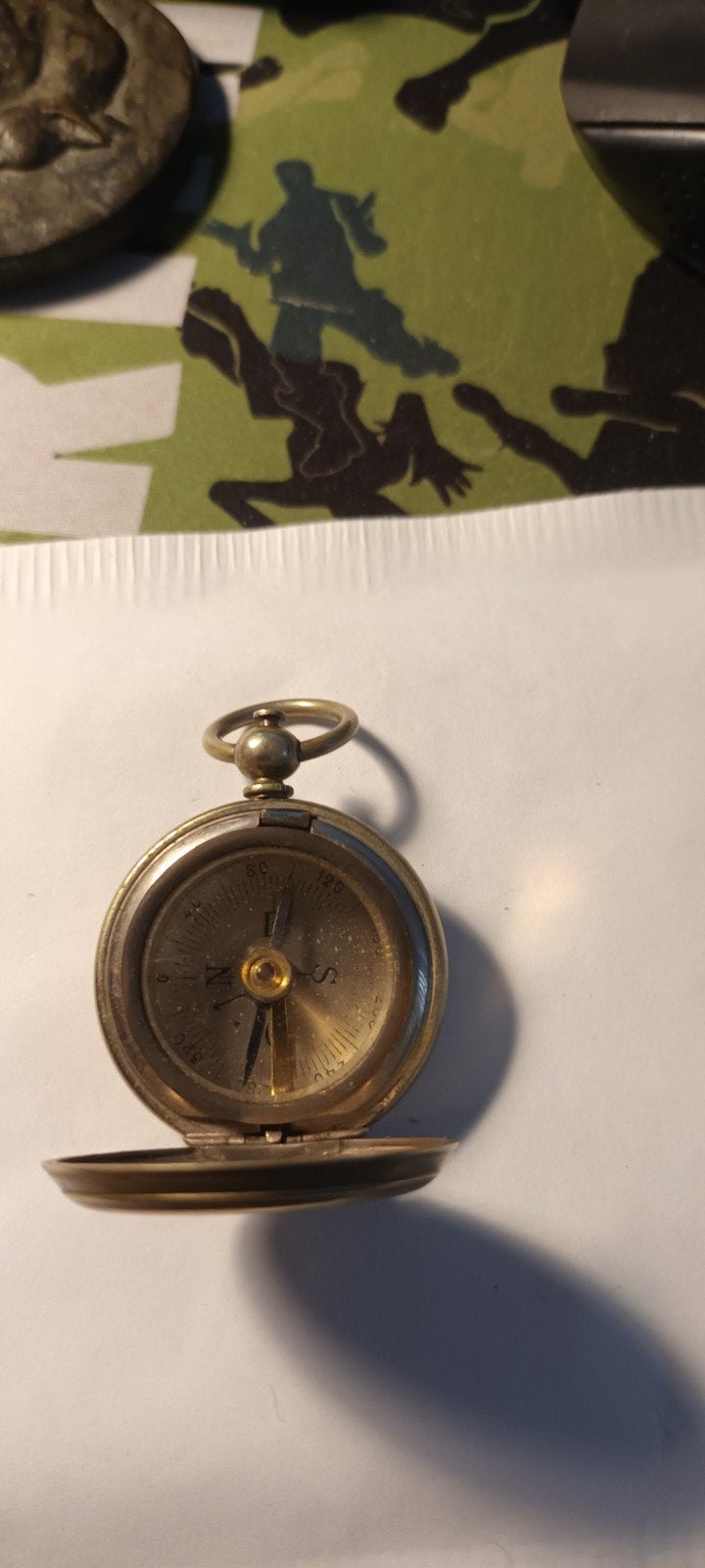 Antiek zakkompas, Overige merken, Overige materialen, Zakhorloge, Gebruikt