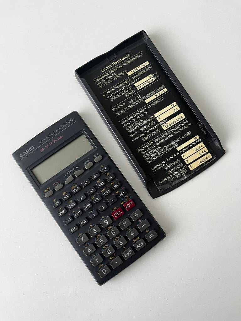 Casio Scientific Calculator fx-350TL, Ophalen of Verzenden, Zo goed als nieuw