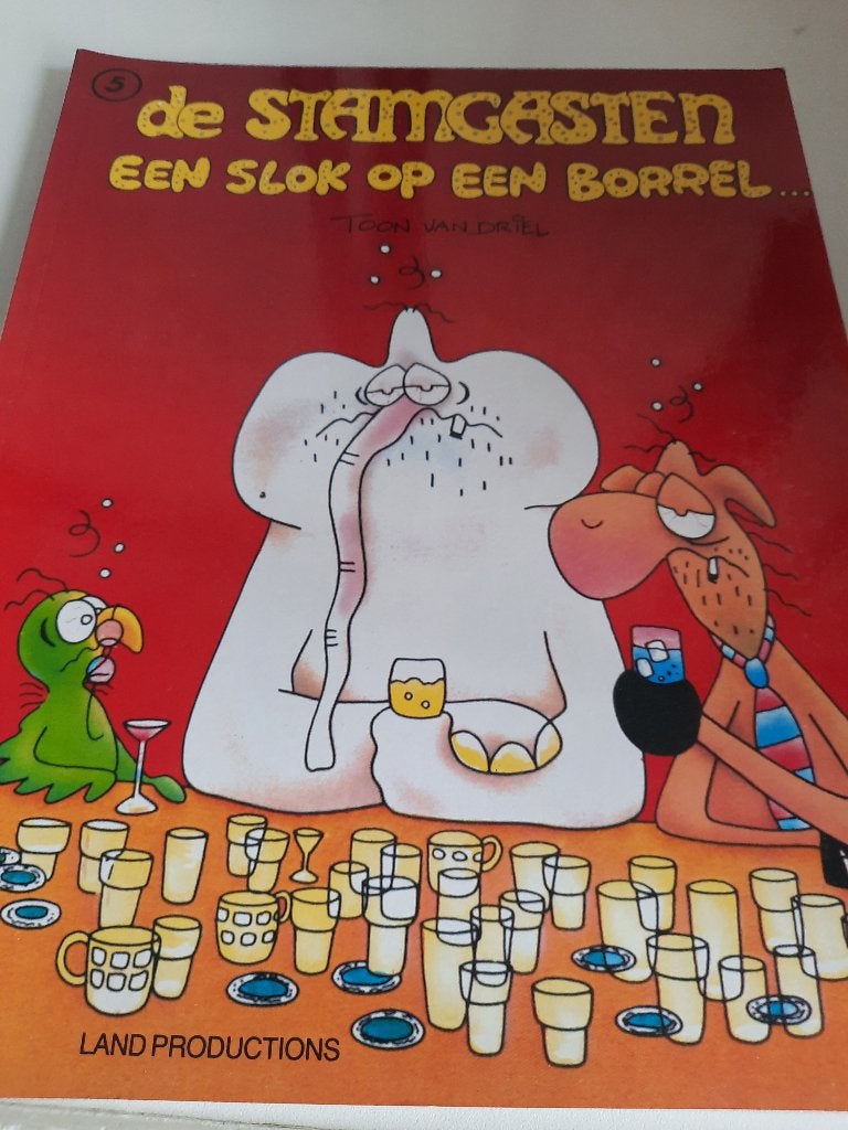 De Stamgasten, een slok op een borrel, Eén stripboek, Ophalen of Verzenden