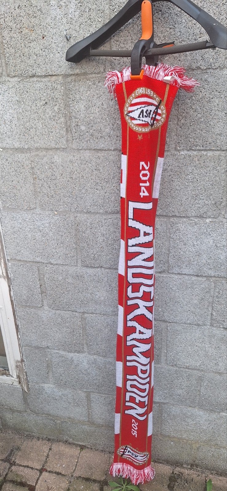 Psv sjaal landskampioen 2014-2015 (5.3), Ophalen of Verzenden, Zo goed als nieuw, ., Vaantje of Sjaal
