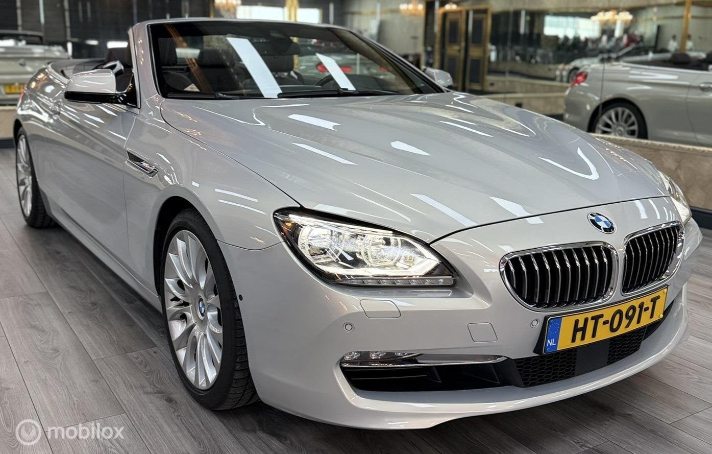 BMW 6-serie Cabrio 640i, Auto's, Achterwielaandrijving, Gebruikt, Euro 6, Cabriolet
