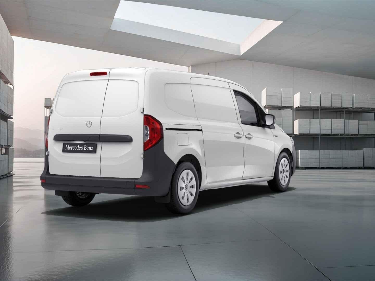 Mercedes-Benz eCitan 112 Pro L2 Business Solution 51 kWh, Auto's, Stof, Zwart, 1795 kg, Nieuw