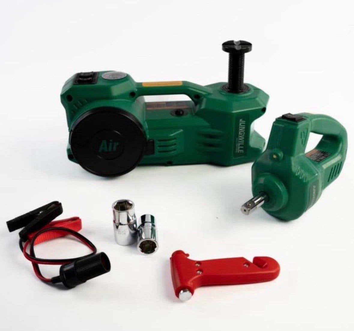 Nieuwe jungwille 3 in 1 reis set 12 volt Krik slagsleutel, Ophalen of Verzenden, Zo goed als nieuw