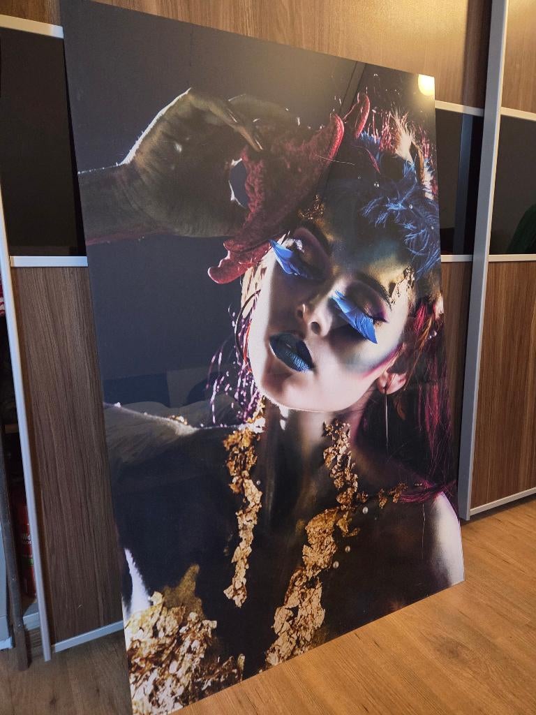 Plexiglas vrouw, Ophalen, Zo goed als nieuw, Foto of Poster