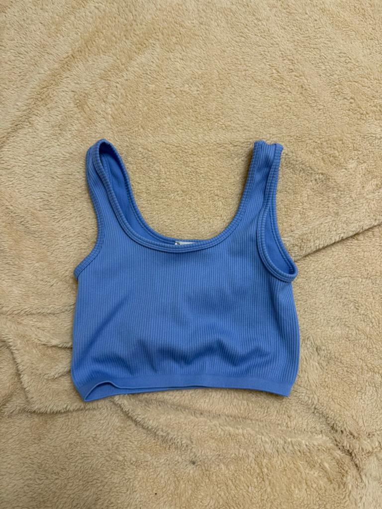 Sport topje blauw, Kleding | Dames, Sportkleding, Ophalen, Blauw, Maat 34 (XS) of kleiner, Fitness of Aerobics
