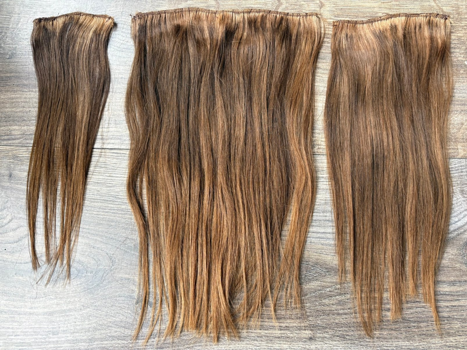 Hair extentions: 3 matten van echt haar., Sieraden, Tassen en Uiterlijk, Uiterlijk | Haarverzorging, Ophalen of Verzenden, Zo goed als nieuw