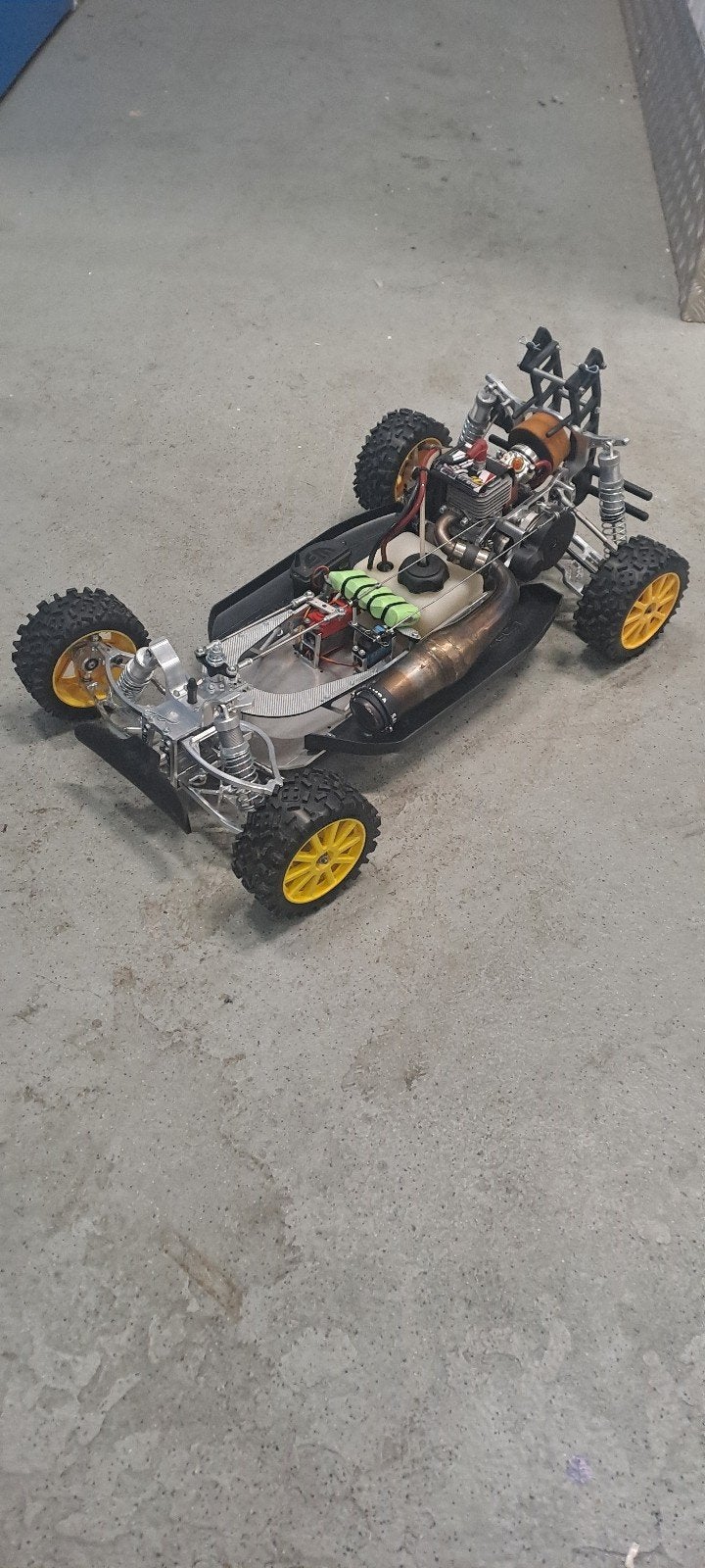 elcon mmx dikke auto 4 bouts 85% nieuw alle inruil mogelijk, Hobby en Vrije tijd, Ophalen of Verzenden, Nieuw, Auto