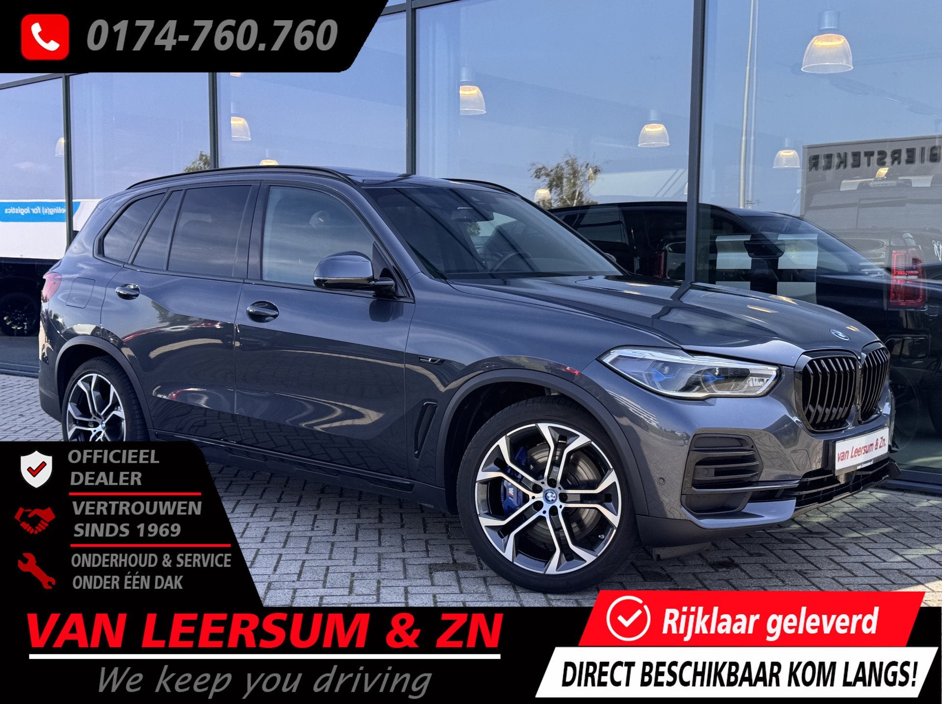 BMW X5 xDrive45e High Executive | BTW auto | Dealer onderhou, Dealer onderhouden, Gebruikt, Leder, Vierwielaandrijving