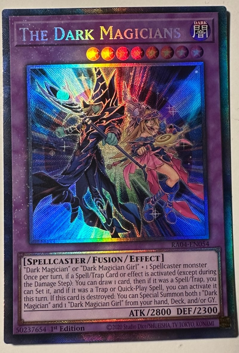 Yu-Gi-Oh! The Dark Magicians Collectors Rare Tin Promo !, Ophalen of Verzenden, Zo goed als nieuw, Losse kaart, Foil