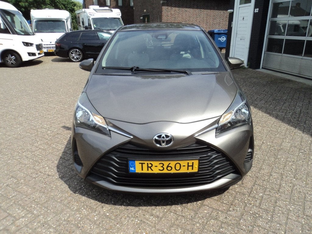 Toyota Yaris 1.0 VVT-i Comfort Cruise Control Airco, Auto's, Voorwielaandrijving, Stof, Origineel Nederlands, Bedrijf