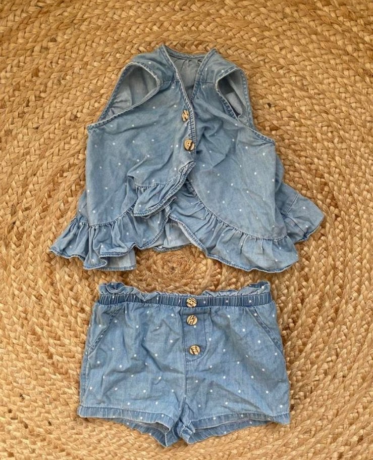 Zomer setje Primark maat 86/92, Ophalen of Verzenden, Gebruikt, Meisje, Setje