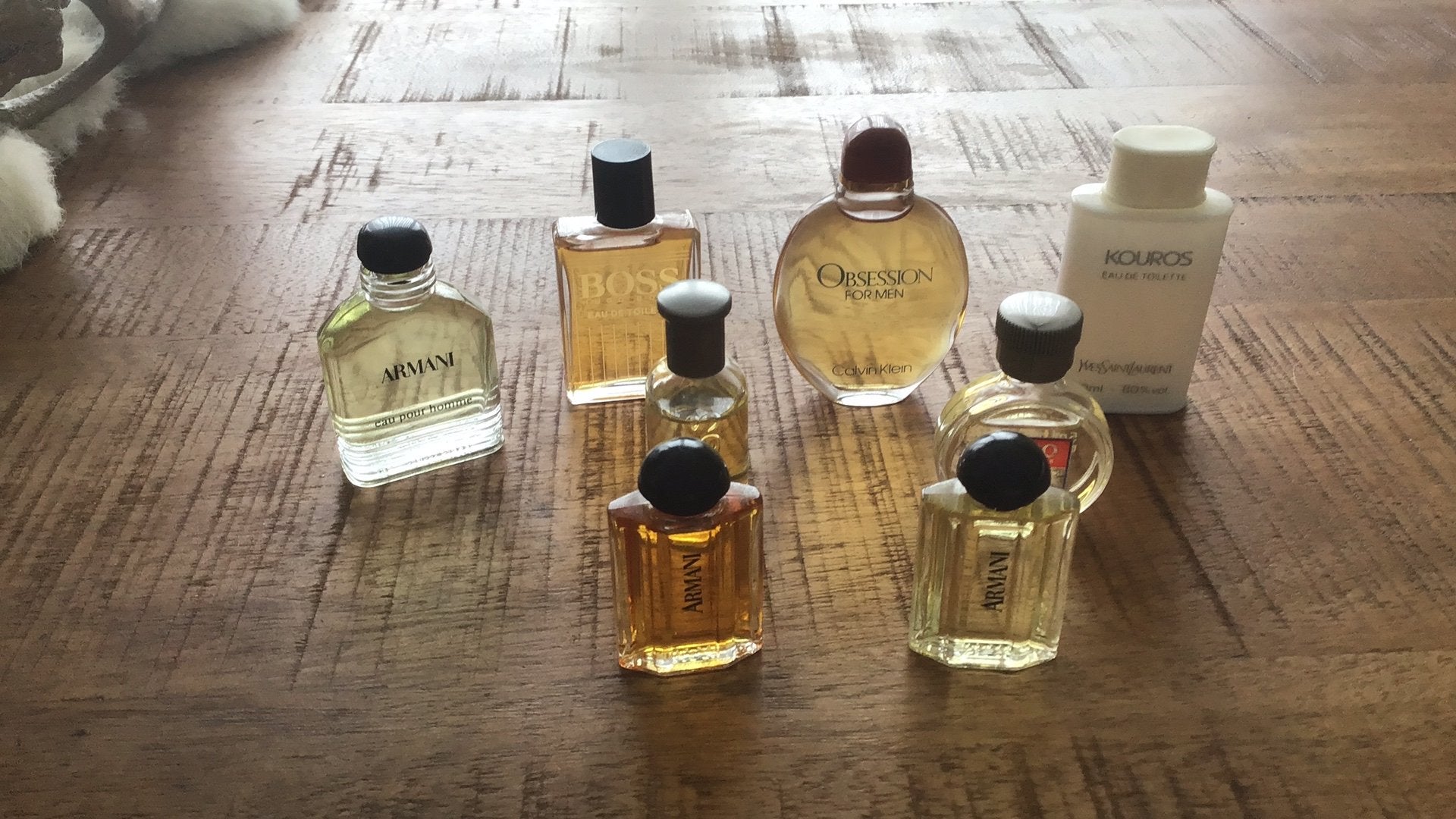 8 parfumminiaturen voor mannen, 1 van hugo boss voor dames, Ophalen of Verzenden, Nieuw