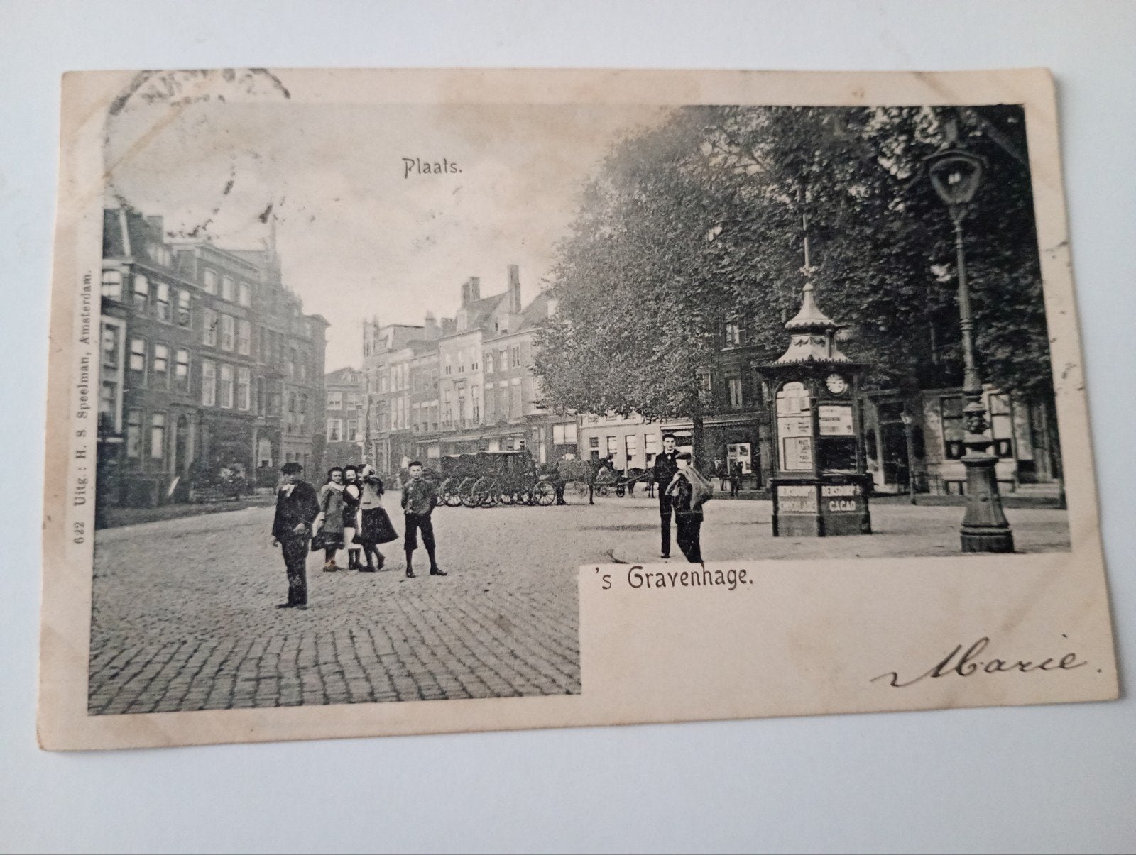 Den Haag Plaats 1903, Ophalen of Verzenden, Voor 1920, Gelopen, Zuid-Holland