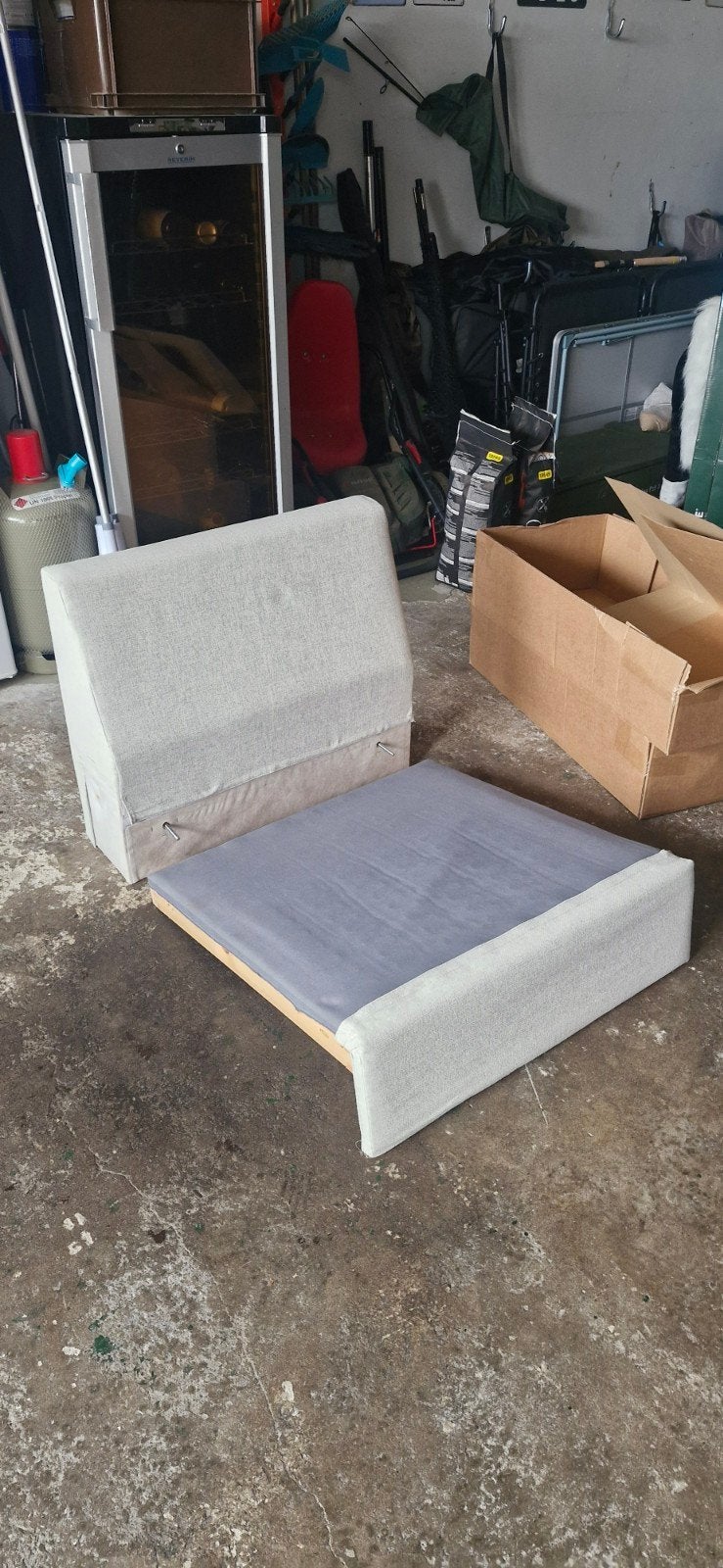 Vimle 1 zits element met nieuwe gunnared beige hoes, Ophalen