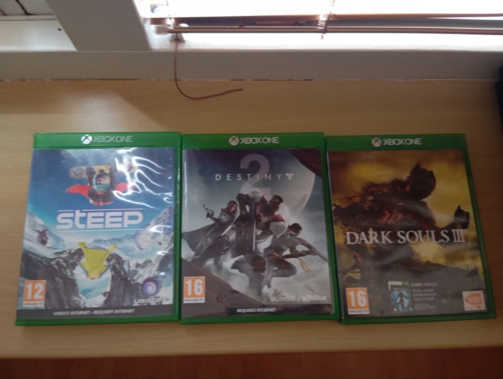 Xbox One Games: Steep, Destiny 2, Dark Souls III, Spelcomputers en Games, Online, Gebruikt, Overige genres, 1 speler