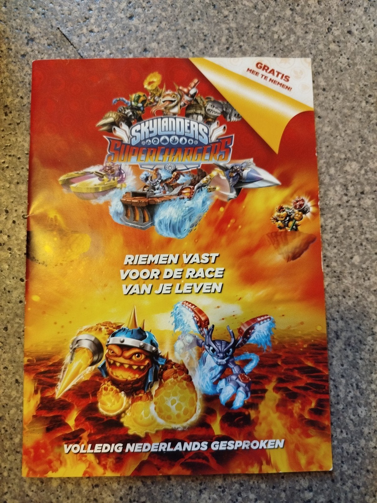Skylanders SuperChargers Boekje - Gratis Mee Te Nemen, Ophalen of Verzenden, Gelezen, Activision