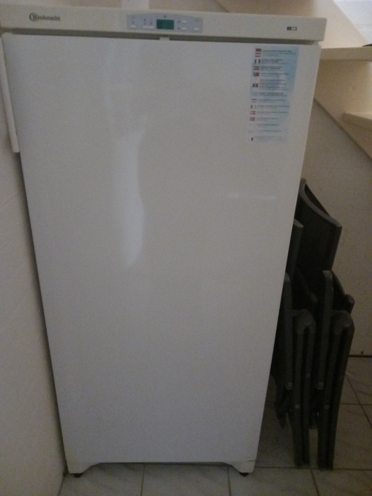 vrieskast,  wit,, Gebruikt, 140 tot 160 cm, Ophalen, Vrieskast