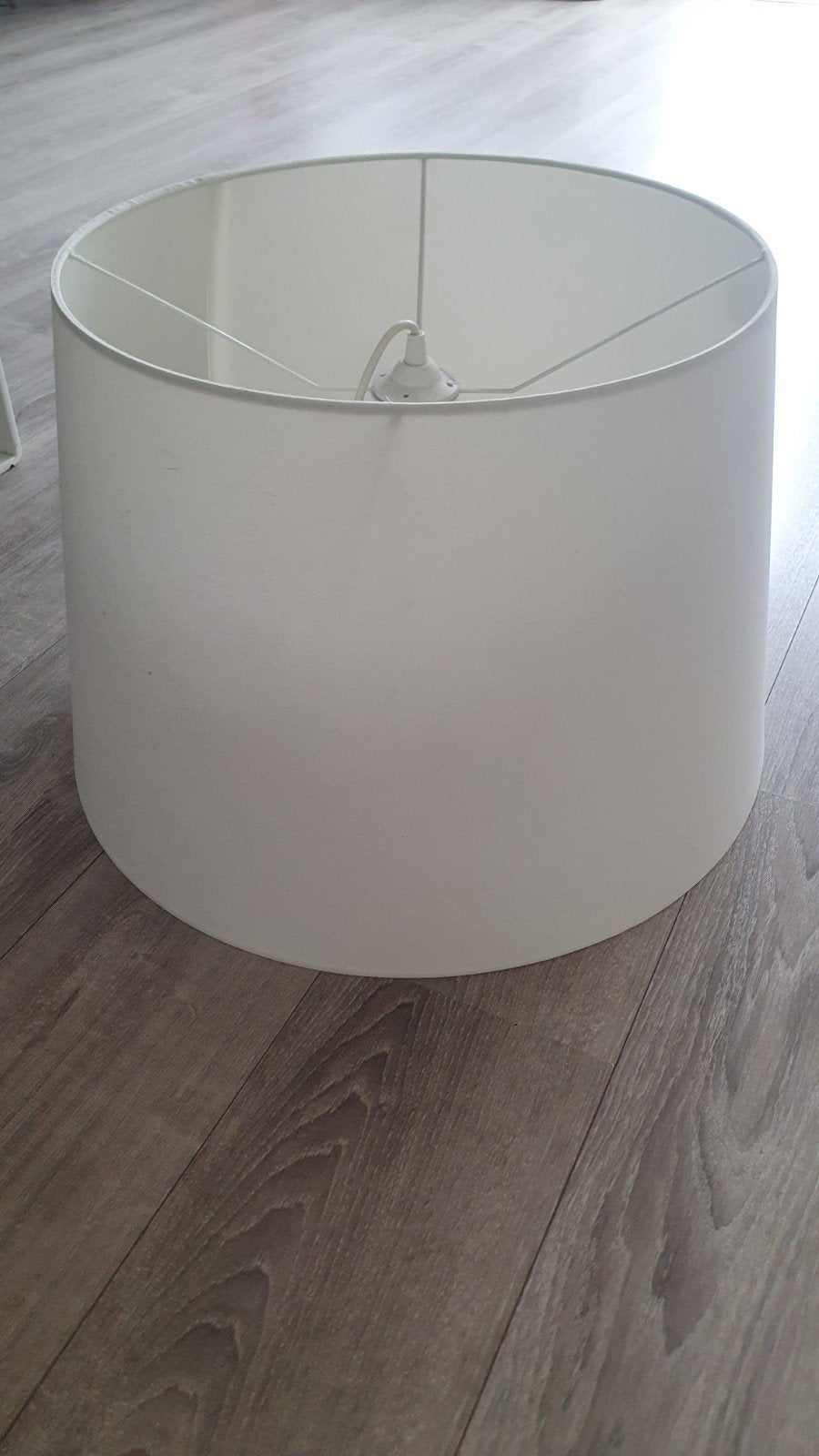 Grote Pafondlamp . Van Ikea, Ophalen, Zo goed als nieuw, Wit, Rond