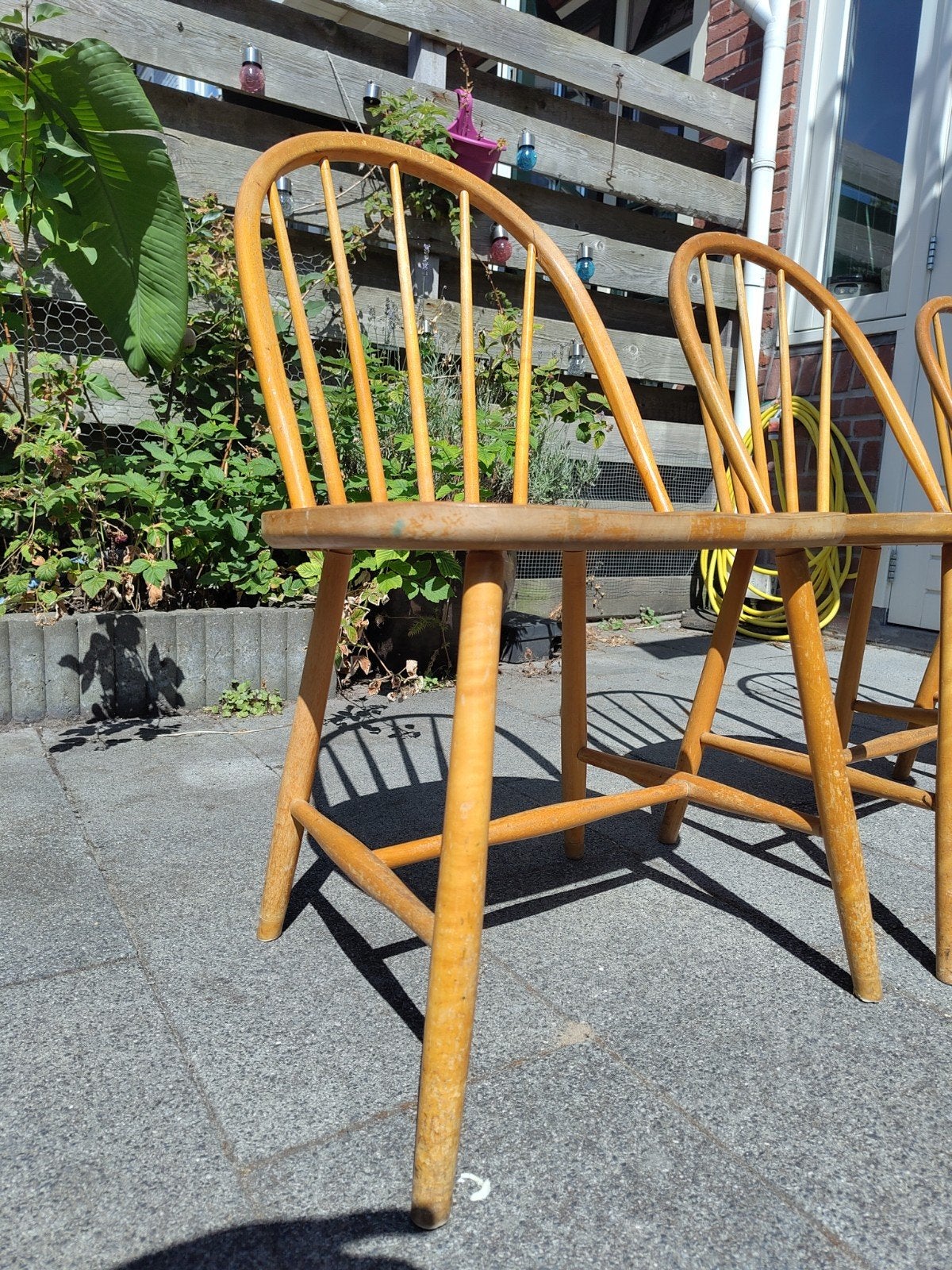 1 Stevige design spijlen stoel, Ophalen, Gebruikt, Eén, Hout
