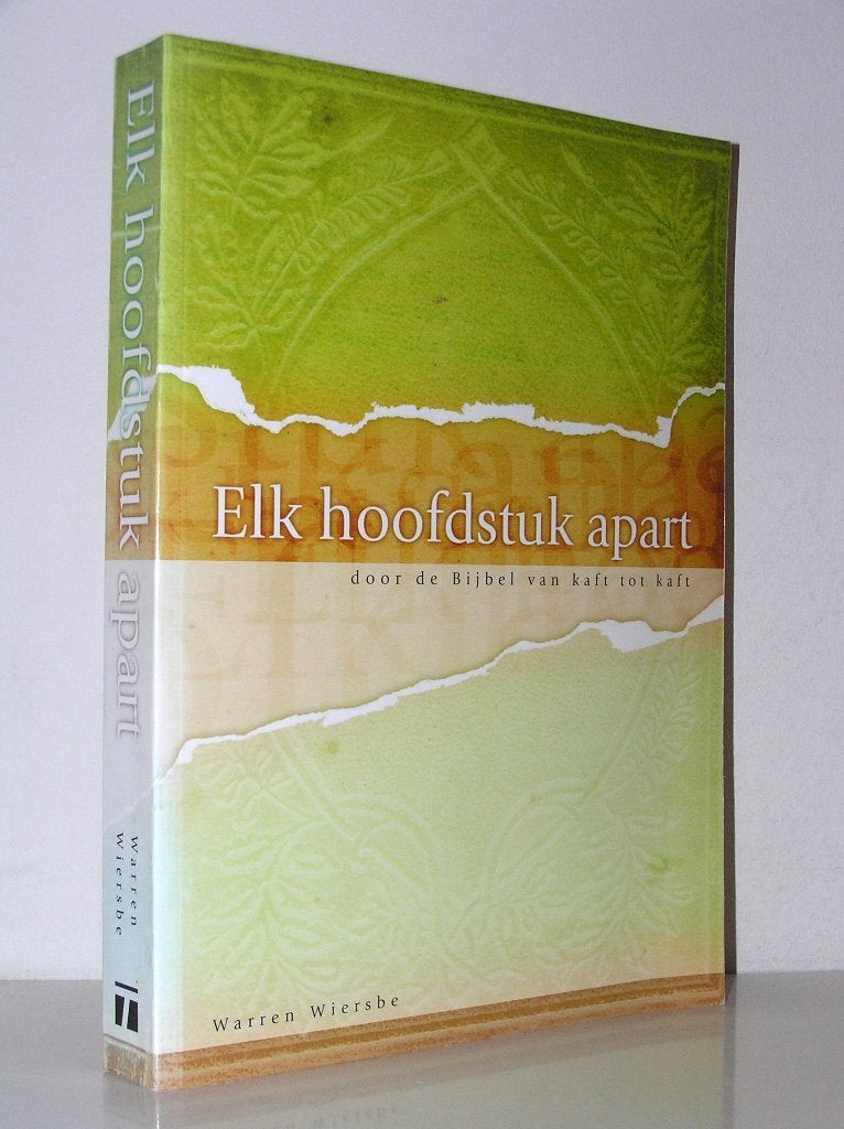 Warren Wiersbe - Elk hoofdstuk apart (door de hele Bijbel), Boeken, Ophalen of Verzenden, Zo goed als nieuw, Christendom | Katholiek