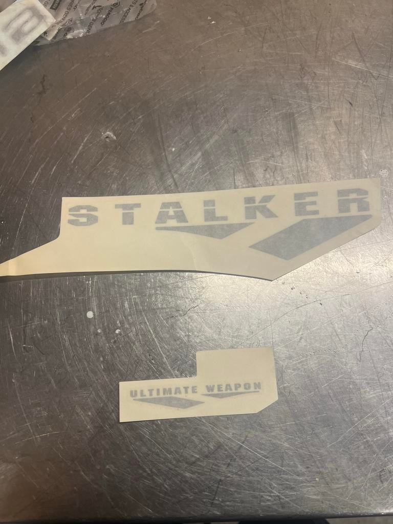 NOS gilera stalker sticker stickerset 'ultimate weapon', Ophalen of Verzenden