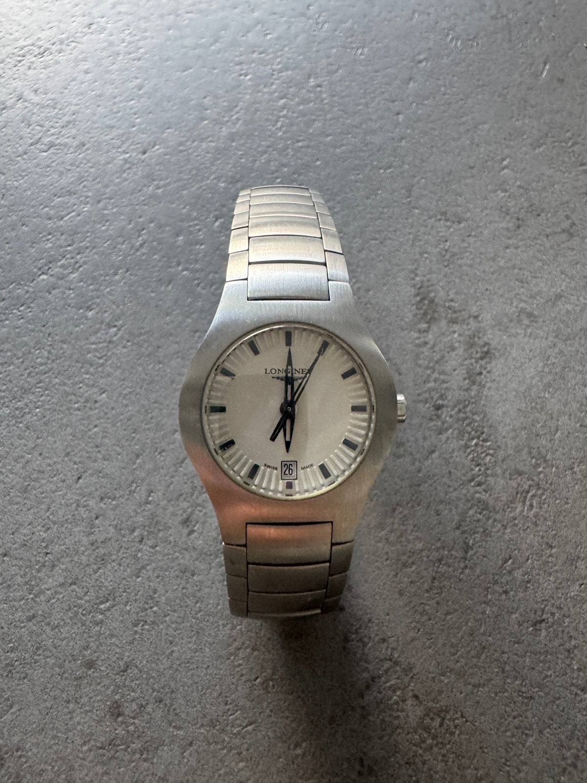 Longines danes horloge, Ophalen of Verzenden, Staal, Longines, 1960 of later