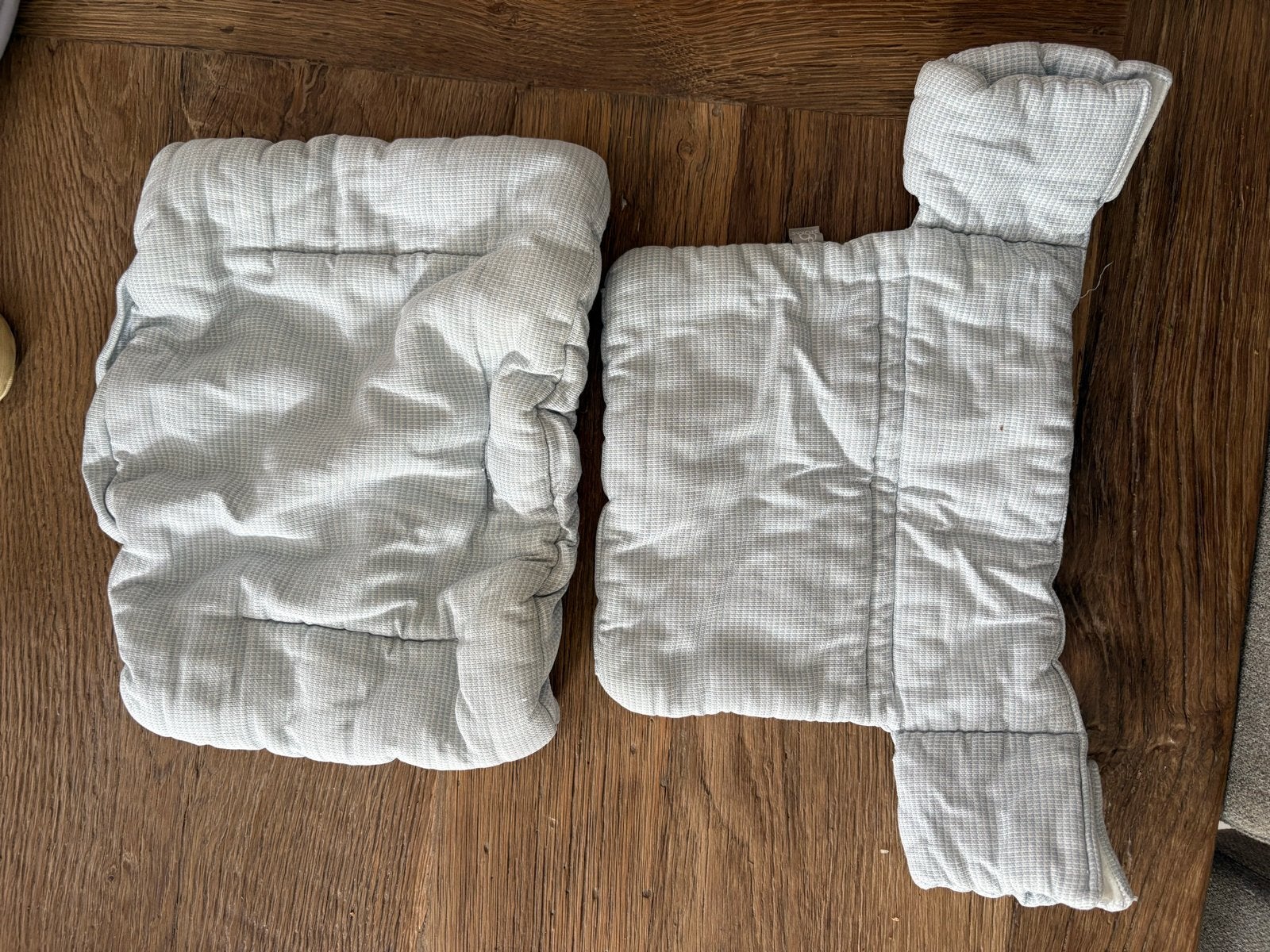 Stokke bekleding babyset Nordic Grey, Kinderen en Baby's, Ophalen of Verzenden, Gebruikt, Meegroeistoel, Stoelverkleiner